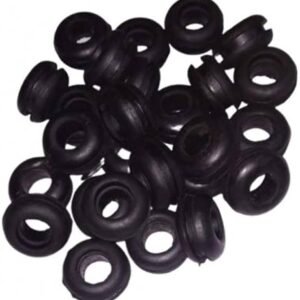 AQUAPARI 16MM Connectors | Drip Irrigation Accessories for Watering Home Garden | Pipe Joint Connectors (Grommet, 100 Pieces)